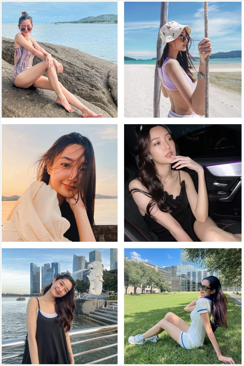 MN141 图片900张 视频15个 新加坡 年轻气质美女 生活日常 旅游 自拍 带博主ig  