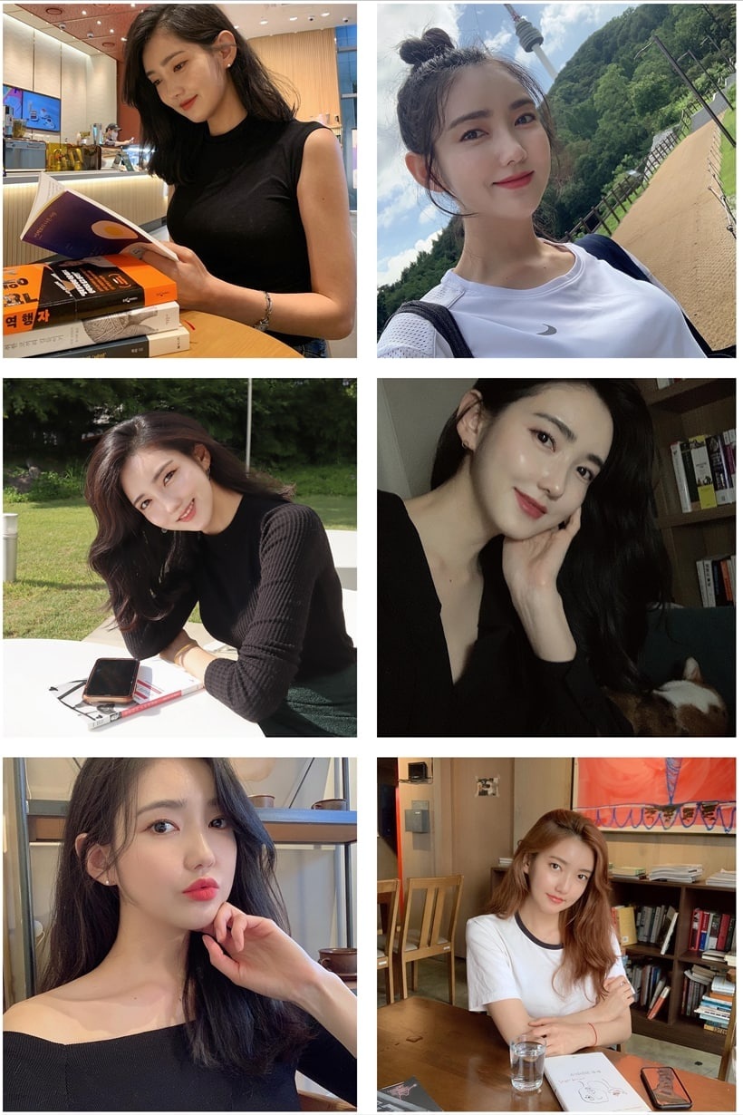 I77 图片577张 视频27个 韩国 美女 日常 看书 爬山  