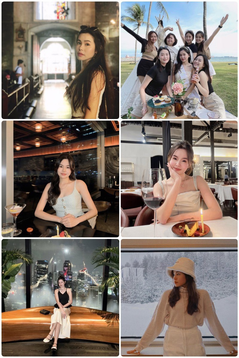 VX191 图片1406张 视频192个 马来西亚 亚裔 生活场景丰富 自拍多 旅游 美食 美景 时尚会穿搭 宝妈 结婚照 毕业照 家庭照 带娃日常    