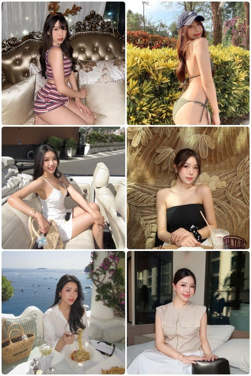 VX653 图片1170张 视频57个 泰国 气质美女 生活场景丰富 自拍多 旅游 美景 美食 时尚会穿搭 比基尼 性感照 情侣照 生日照 结婚照 宠物 宝妈 粉丝5000    曝光度低